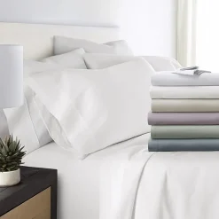 Casual Comfort Solid Cotton 300tc Sheet Set