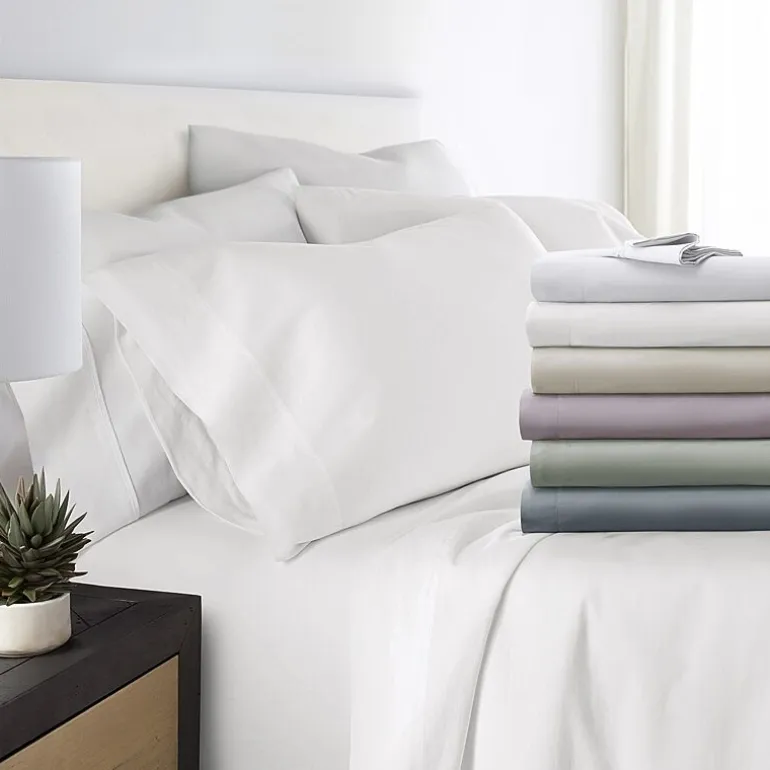 Casual Comfort Solid Cotton 300tc Sheet Set