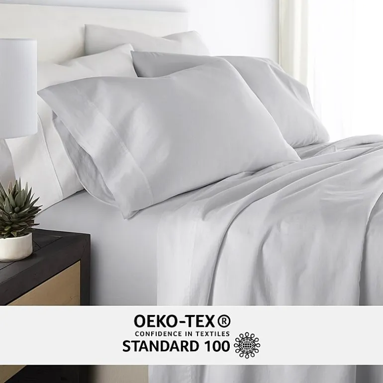 Casual Comfort Solid Cotton 300tc Sheet Set