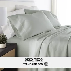 Casual Comfort Solid Cotton 300tc Sheet Set