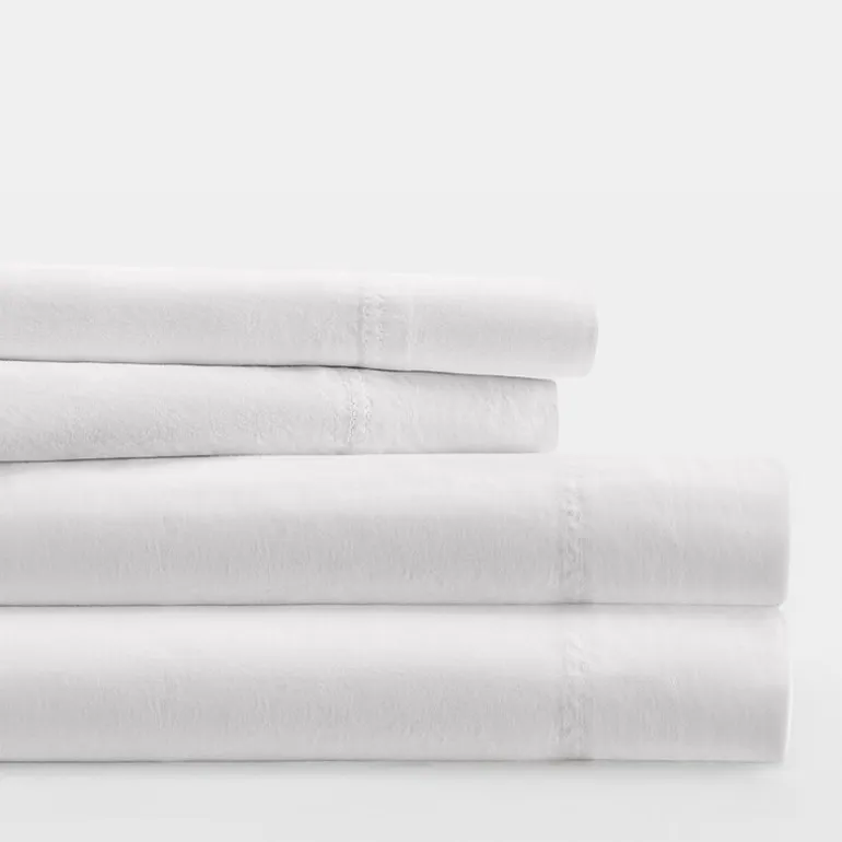 Casual Comfort Solid Cotton 300tc Sheet Set