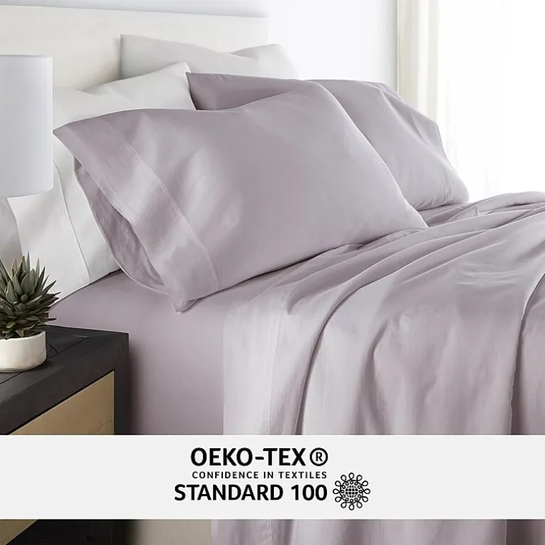 Casual Comfort Solid Cotton 300tc Sheet Set