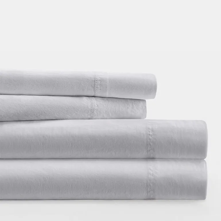 Casual Comfort Solid Cotton 300tc Sheet Set