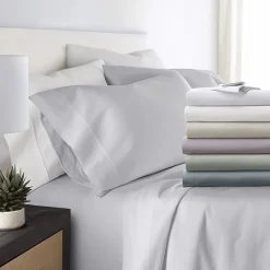 Casual Comfort Solid Cotton 300tc Sheet Set