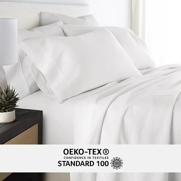 Casual Comfort Solid Cotton 300tc Sheet Set