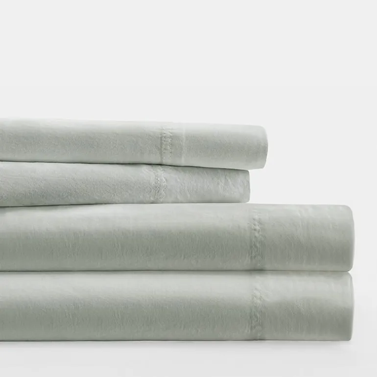 Casual Comfort Solid Cotton 300tc Sheet Set