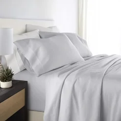 Casual Comfort Solid Cotton 300tc Sheet Set
