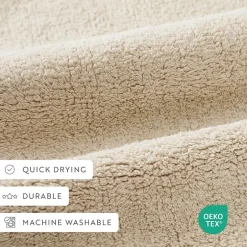 Casual Comfort Solid Reversible Bath Rug