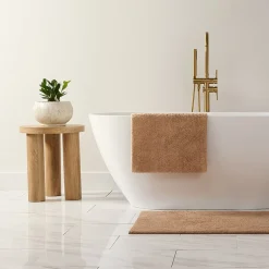 Casual Comfort Solid Reversible Bath Rug