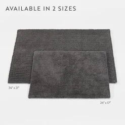 Casual Comfort Solid Reversible Bath Rug