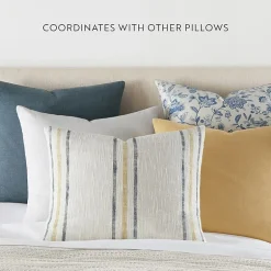 Casual Comfort Solid Stone Wash 2-pc. Square Throw Pillow Set