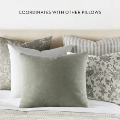 Casual Comfort Solid Stone Wash 2-pc. Square Throw Pillow Set