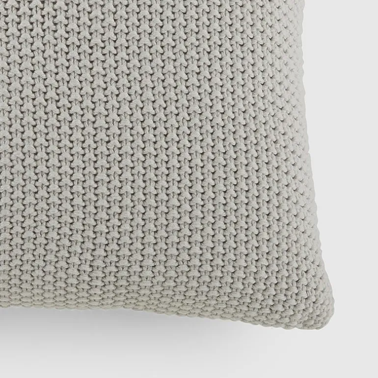 Casual Comfort Stitch Knit Acrylic Square Throw Pillow