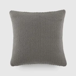 Casual Comfort Stitch Knit Acrylic Square Throw Pillow