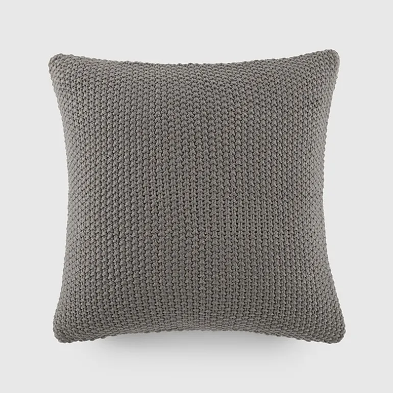 Casual Comfort Stitch Knit Acrylic Square Throw Pillow