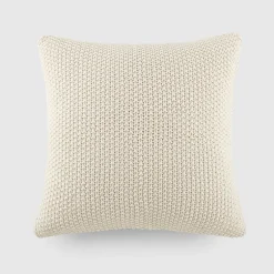 Casual Comfort Stitch Knit Acrylic Square Throw Pillow