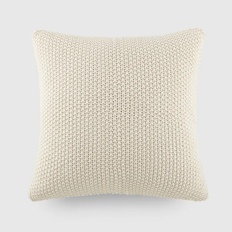 Casual Comfort Stitch Knit Acrylic Square Throw Pillow