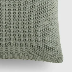Casual Comfort Stitch Knit Acrylic Square Throw Pillow