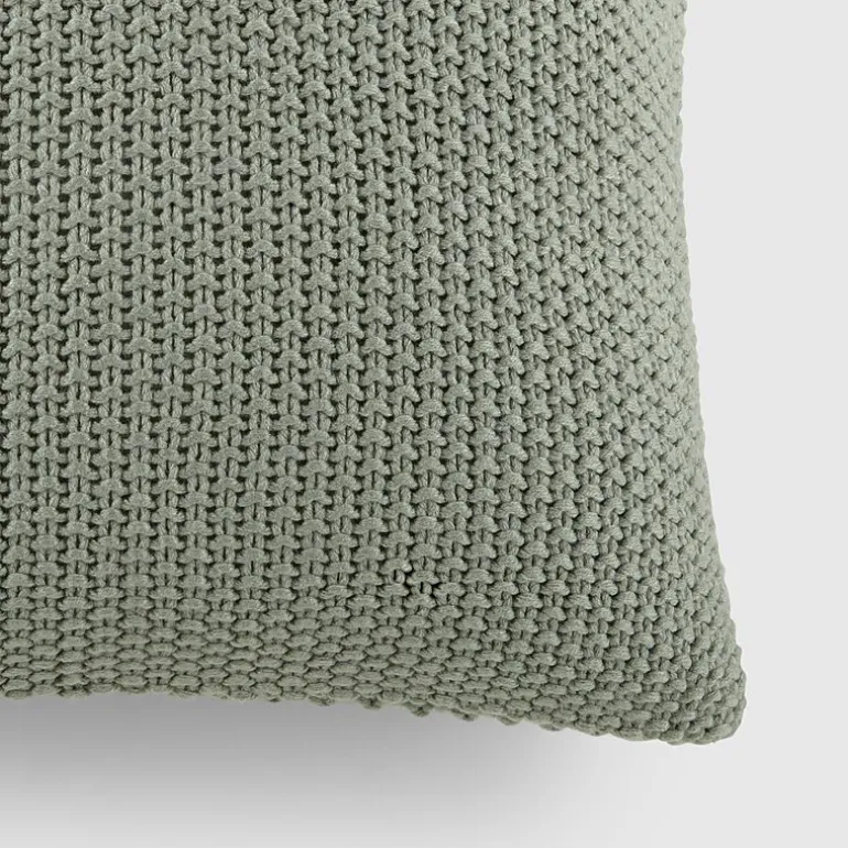 Casual Comfort Stitch Knit Acrylic Square Throw Pillow