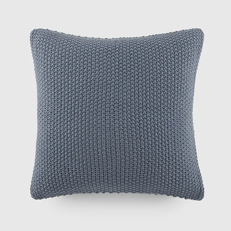 Casual Comfort Stitch Knit Acrylic Square Throw Pillow