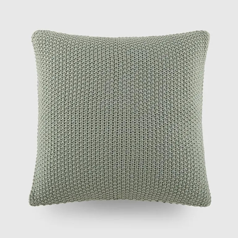 Casual Comfort Stitch Knit Acrylic Square Throw Pillow