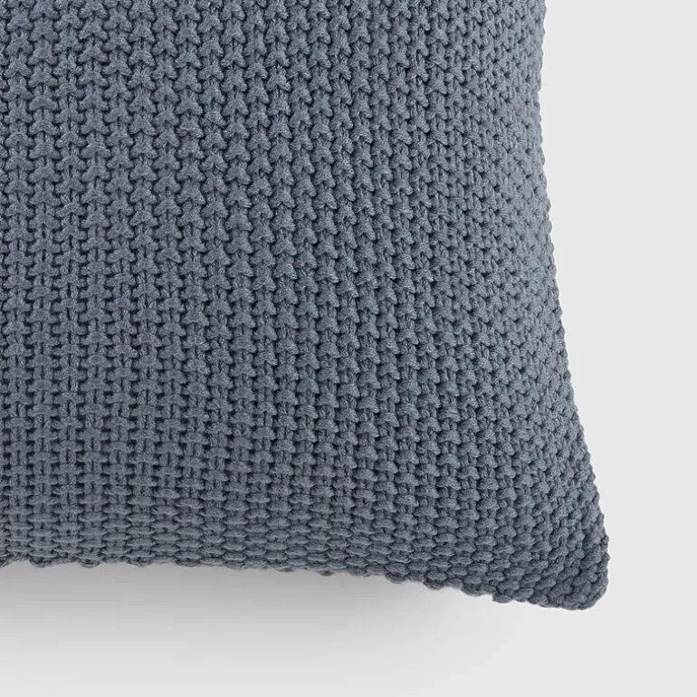 Casual Comfort Stitch Knit Acrylic Square Throw Pillow