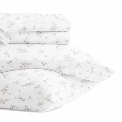 Casual Comfort 300tc Cotton Sateen Pattern 4 piece Sheet Set