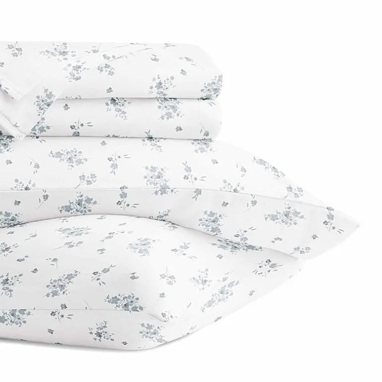 Casual Comfort 300tc Cotton Sateen Pattern 4 piece Sheet Set