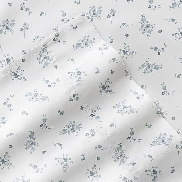 Casual Comfort 300tc Cotton Sateen Pattern 4 piece Sheet Set