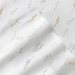 Casual Comfort 300tc Cotton Sateen Pattern 4 piece Sheet Set