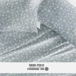 Casual Comfort 300tc Cotton Sateen Pattern 4 piece Sheet Set