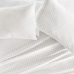 Casual Comfort 300tc Cotton Sateen Pattern 4 piece Sheet Set