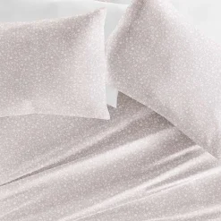 Casual Comfort 300tc Cotton Sateen Pattern 4 piece Sheet Set