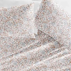 Casual Comfort 300tc Cotton Sateen Pattern 4 piece Sheet Set