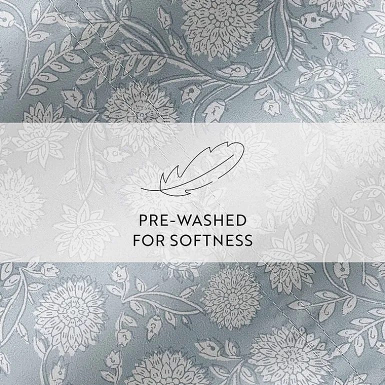 Casual Comfort 300tc Cotton Sateen Pattern 4 piece Sheet Set