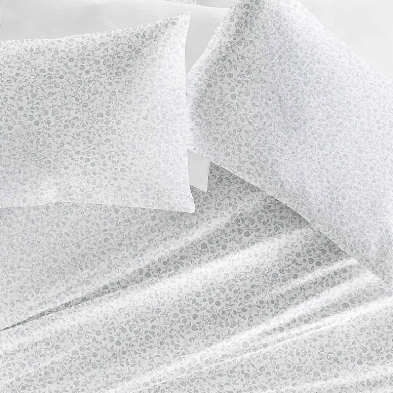Casual Comfort 300tc Cotton Sateen Pattern 4 piece Sheet Set