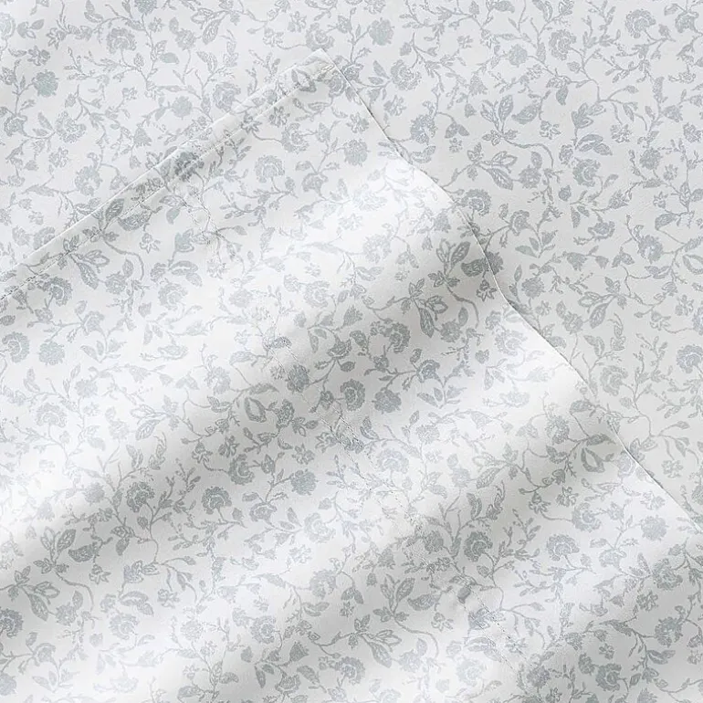 Casual Comfort 300tc Cotton Sateen Pattern 4 piece Sheet Set