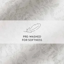 Casual Comfort 300tc Cotton Sateen Pattern 4 piece Sheet Set