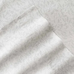 Casual Comfort 300tc Cotton Sateen Pattern 4 piece Sheet Set