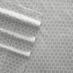 Casual Comfort Ultra Soft Honeycomb Pattern 4 Piece Bed Sheet Set