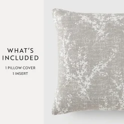 Casual Comfort Willow Cotton Square Throw Pillow
