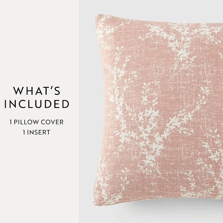 Casual Comfort Willow Cotton Square Throw Pillow