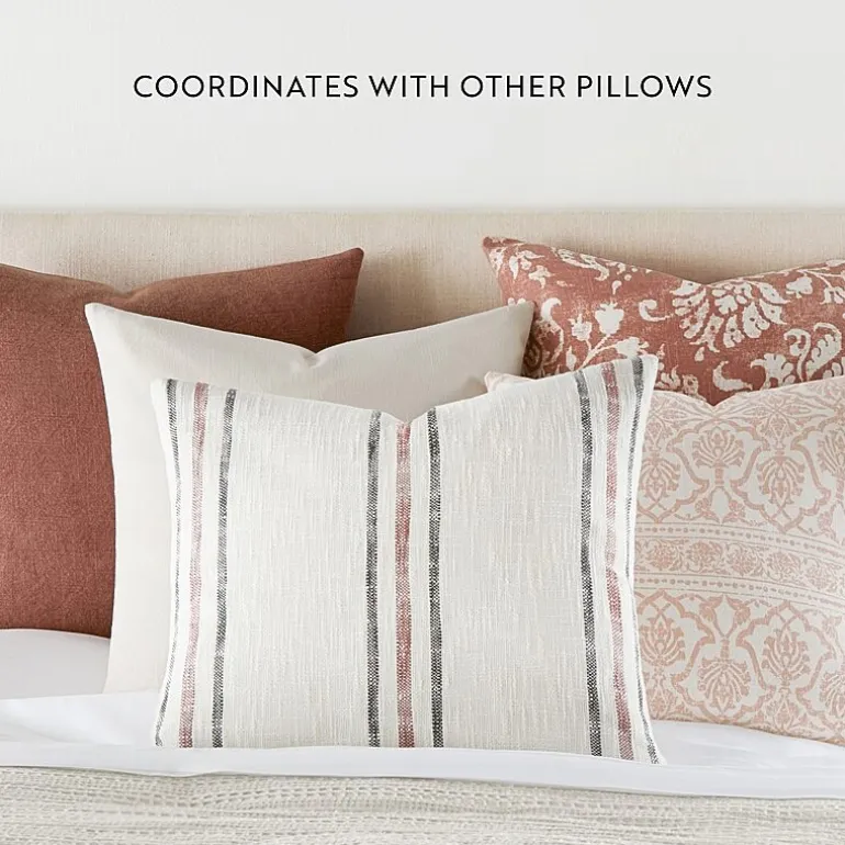 Casual Comfort Yarn Dyed Stripes 2-pc. Square Throw Pillow Set