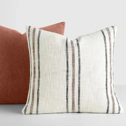 Casual Comfort Yarn Dyed Stripes 2-pc. Square Throw Pillow Set