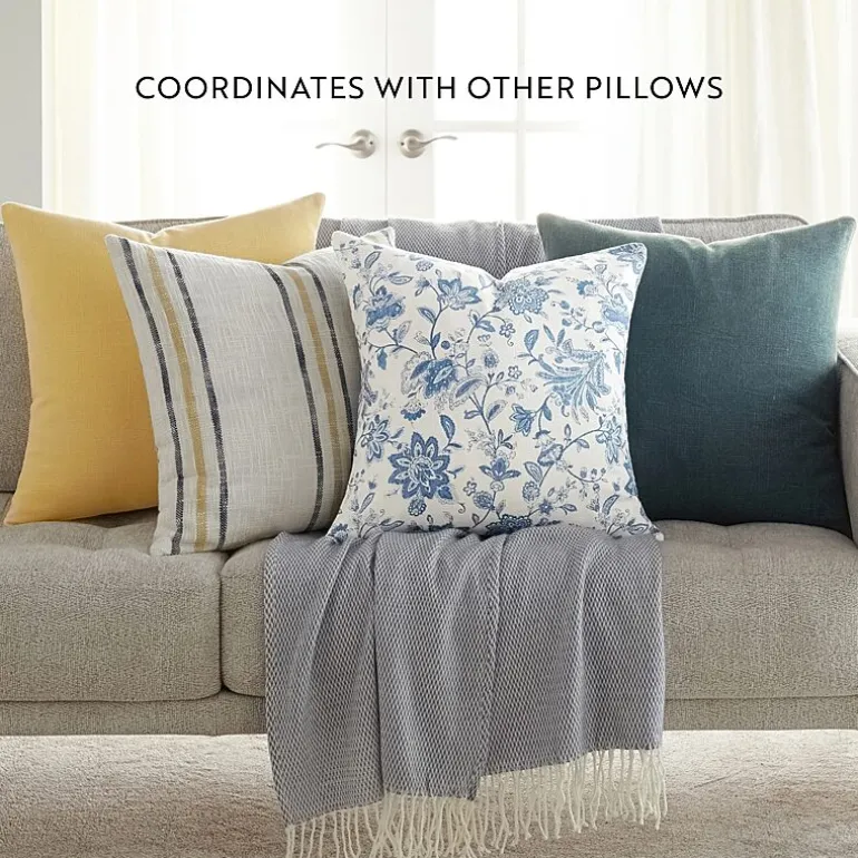 Casual Comfort Yarn Dyed Stripes 2-pc. Square Throw Pillow Set