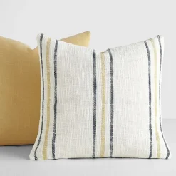 Casual Comfort Yarn Dyed Stripes 2-pc. Square Throw Pillow Set