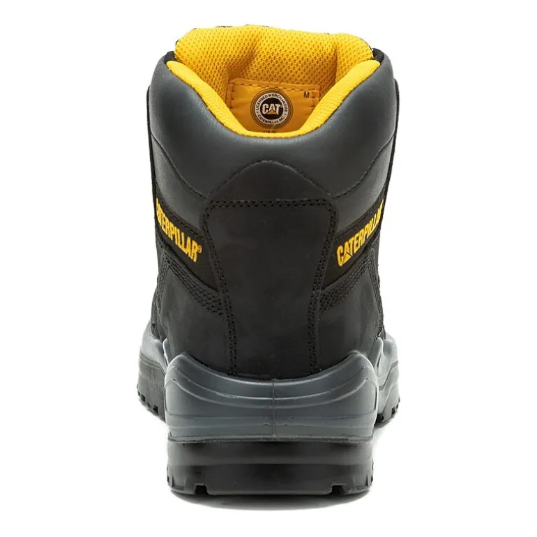 CAT Mens Slip Resistant Striver Steel Toe Work Boots