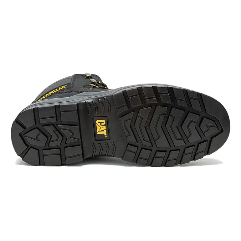 CAT Mens Slip Resistant Striver Steel Toe Work Boots