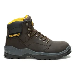 CAT Mens Slip Resistant Striver Steel Toe Work Boots