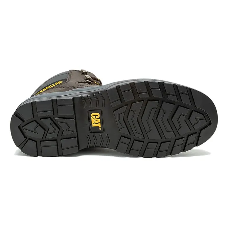 CAT Mens Slip Resistant Striver Steel Toe Work Boots